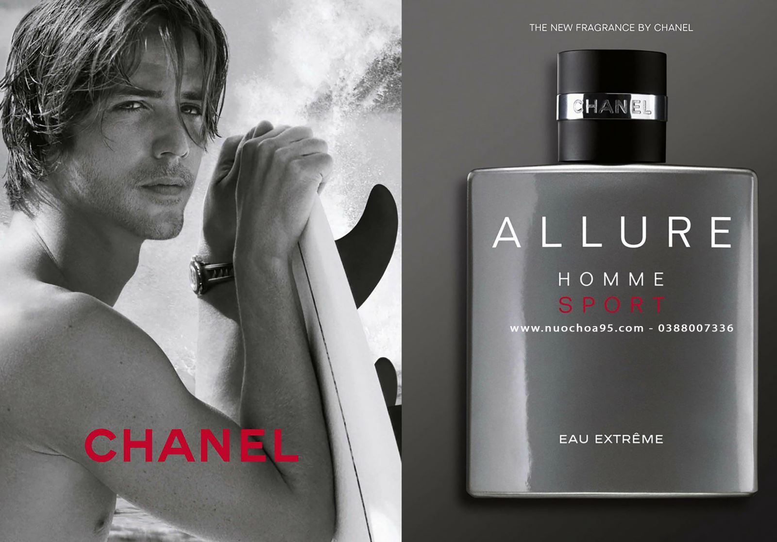 Chanel Allure Homme Sport Eau Extreme Alternative Nước hoa nam Allure Homme Sport Eau Extreme của hãng CHANEL